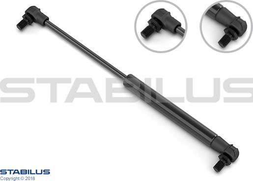 STABILUS 0684WS - Ammortizatore pneumatico, Cofano bagagli / vano carico autozon.pro