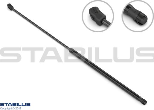 STABILUS 5001ZR - Ammortizzatore pneumatico, Cofano motore autozon.pro