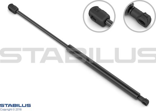 STABILUS 5037SY - Ammortizatore pneumatico, Cofano bagagli / vano carico autozon.pro