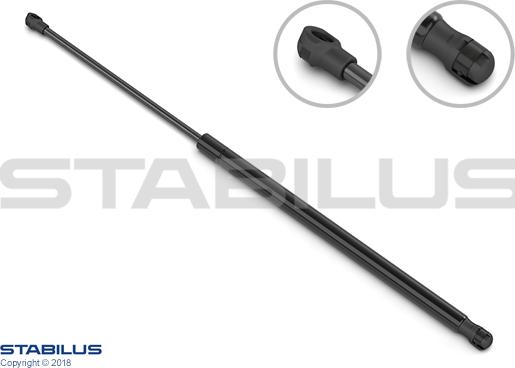 STABILUS 1518QJ - Ammortizatore pneumatico, Cofano bagagli / vano carico autozon.pro