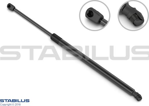 STABILUS 630499 - Ammortizatore pneumatico, Cofano bagagli / vano carico autozon.pro