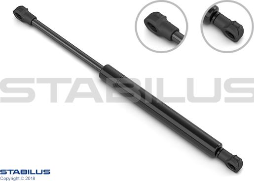 STABILUS 3976SM - Ammortizatore pneumatico, Cofano bagagli / vano carico autozon.pro