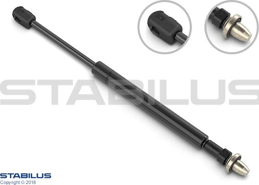 STABILUS 015621 - Ammortizzatore pneumatico,Lunotto posteriore autozon.pro