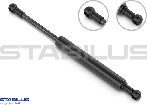 STABILUS 0157PD - Ammortizzatore pneumatico, Freno stazionam. a pedale autozon.pro