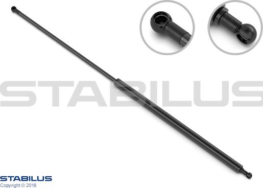 STABILUS 361860 - Ammortizzatore pneumatico, Cofano motore autozon.pro