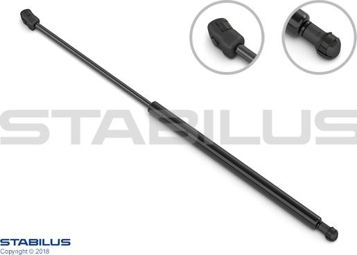 STABILUS 013177 - Ammortizzatore pneumatico, Cofano motore autozon.pro