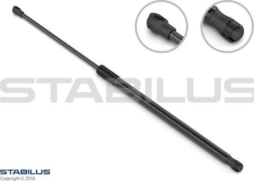 STABILUS 611845 - Ammortizzatore pneumatico, Cofano motore autozon.pro