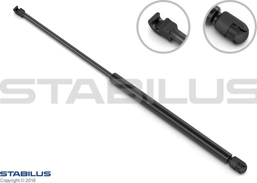 STABILUS 0872NC - Ammortizatore pneumatico, Cofano bagagli / vano carico autozon.pro