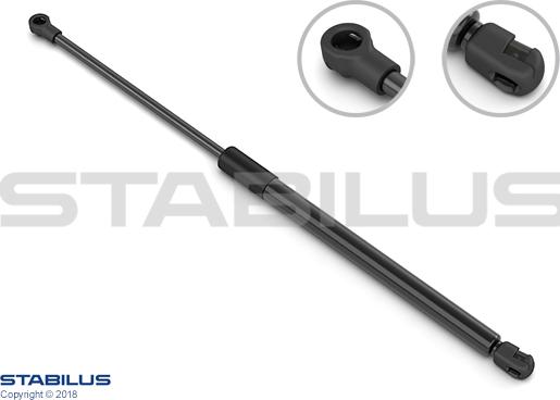 STABILUS 078405 - Ammortizatore pneumatico, Cofano bagagli / vano carico autozon.pro