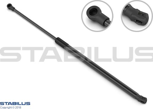 STABILUS 159683 - Ammortizatore pneumatico, Cofano bagagli / vano carico autozon.pro