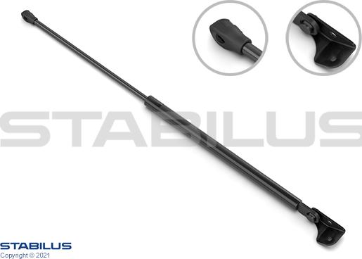 STABILUS 153724 - Ammortizatore pneumatico, Cofano bagagli / vano carico autozon.pro