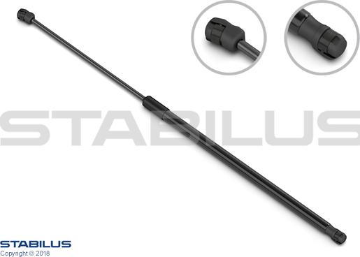 STABILUS 105191 - Ammortizatore pneumatico, Cofano bagagli / vano carico autozon.pro