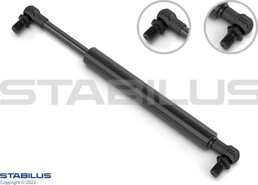 STABILUS 139611 - Ammortizatore pneumatico, Cofano bagagli / vano carico autozon.pro