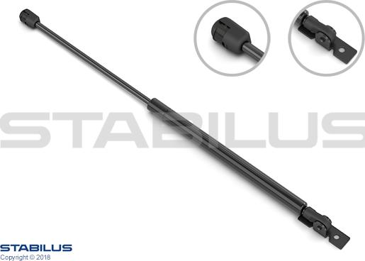 STABILUS 576245 - Ammortizatore pneumatico, Cofano bagagli / vano carico autozon.pro