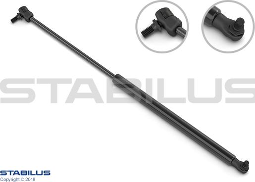 STABILUS 138383 - Ammortizatore pneumatico, Cofano bagagli / vano carico autozon.pro