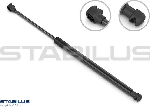 STABILUS 738545 - Ammortizatore pneumatico, Cofano bagagli / vano carico autozon.pro