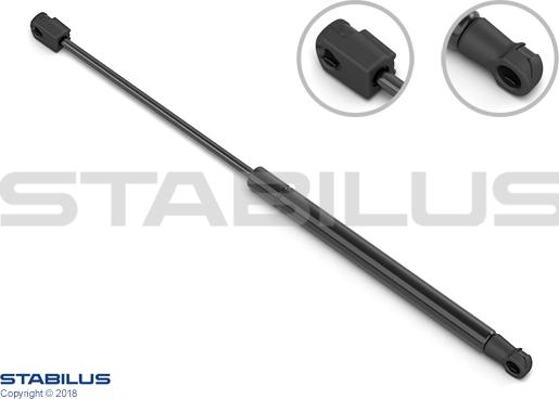 STABILUS 393413 - Ammortizatore pneumatico, Cofano bagagli / vano carico autozon.pro