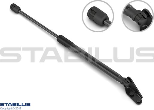 STABILUS 848951 - Ammortizatore pneumatico, Cofano bagagli / vano carico autozon.pro