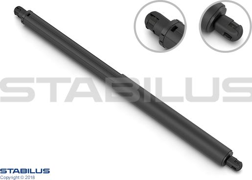 STABILUS 322175 - Ammortizatore pneumatico, Cofano bagagli / vano carico autozon.pro