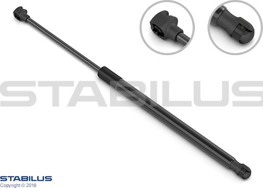 STABILUS 290896 - Ammortizatore pneumatico, Cofano bagagli / vano carico autozon.pro