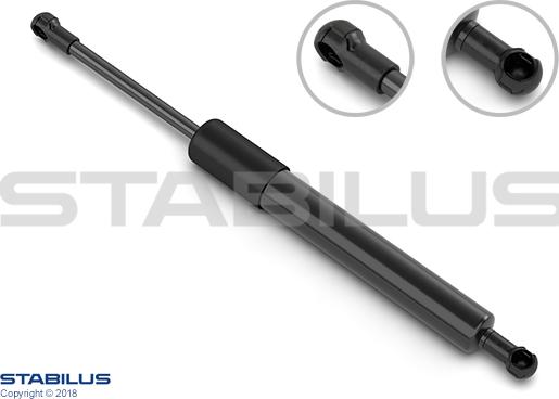 STABILUS 681167 - Ammortizatore pneumatico, Cofano bagagli / vano carico autozon.pro