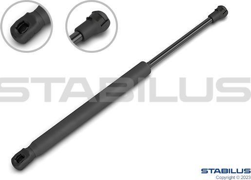 STABILUS 230670 - Ammortizatore pneumatico, Cofano bagagli / vano carico autozon.pro