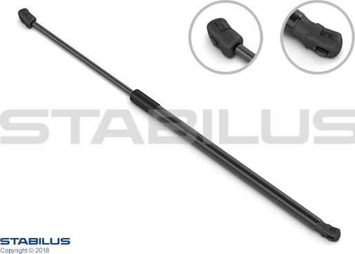 STABILUS 297355 - Ammortizzatore pneumatico, Cofano motore autozon.pro