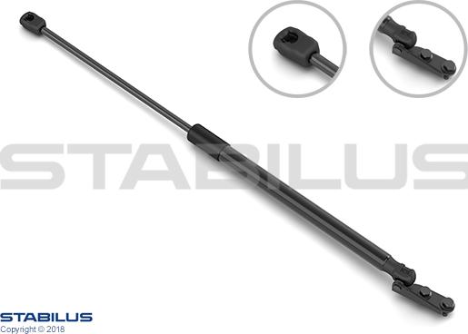 STABILUS 761955 - Ammortizatore pneumatico, Cofano bagagli / vano carico autozon.pro