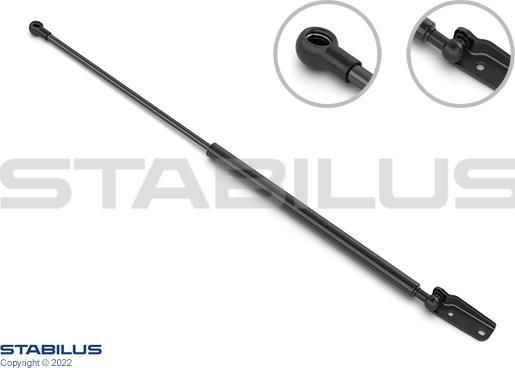 STABILUS 734018 - Ammortizatore pneumatico, Cofano bagagli / vano carico autozon.pro