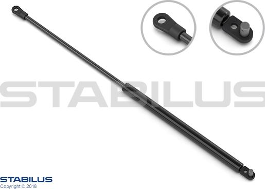 STABILUS 7303DE - Ammortizatore pneumatico, Cofano bagagli / vano carico autozon.pro