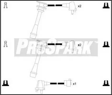 Standard OES399 - Kit cavi accensione autozon.pro