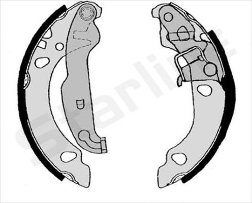 Starline BC 08190 - Kit ganasce freno autozon.pro