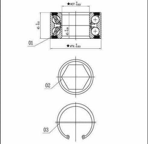 Starline LO 01326 - Cuscinetto ruota autozon.pro