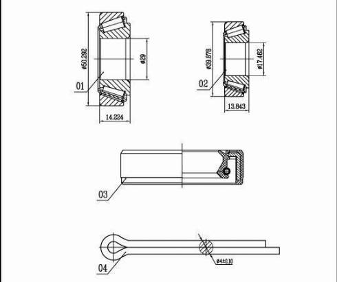 Starline LO 03519 - Kit cuscinetto ruota autozon.pro