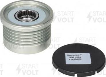 StartVOLT SGP 0905 - Puleggia cinghia, Alternatore autozon.pro