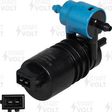 StartVOLT SWP 1701 - Pompa acqua lavaggio, Pulizia cristalli autozon.pro