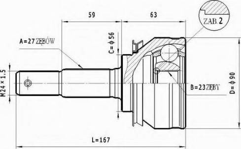 Statim C.506 - Kit giunti, Semiasse autozon.pro