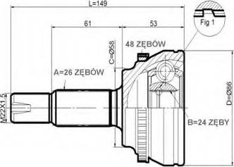 Statim C.576 - Kit giunti, Semiasse autozon.pro