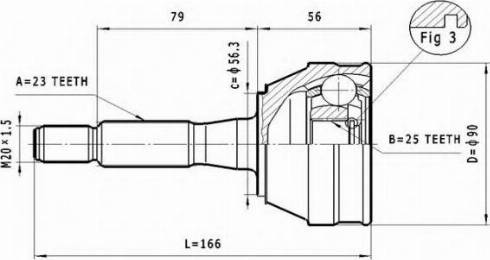 Statim C.367 - Kit giunti, Semiasse autozon.pro