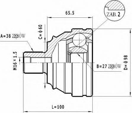 Statim C.315 - Kit giunti, Semiasse autozon.pro