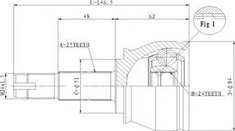 Statim C.326 - Kit giunti, Semiasse autozon.pro