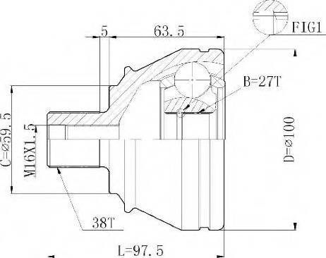 Statim C.286 - Kit giunti, Semiasse autozon.pro