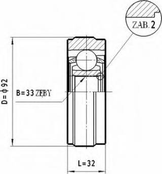 Statim CW.050 - Kit giunti, Semiasse autozon.pro