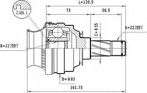 Statim CW.030 - Kit giunti, Semiasse autozon.pro