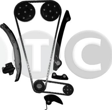 STC T458343 - Kit catena distribuzione autozon.pro