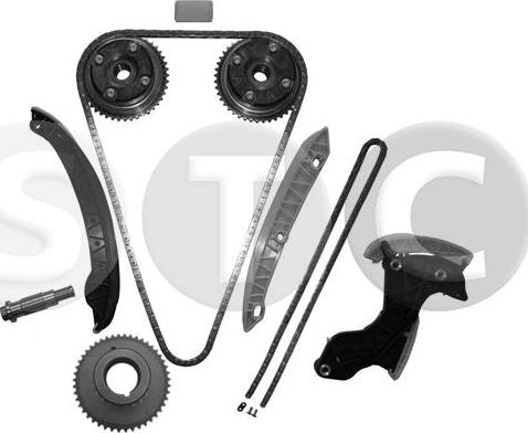 STC T458310 - Kit catena distribuzione autozon.pro