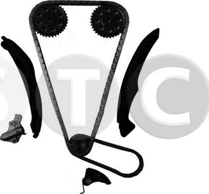 STC T458336 - Kit catena distribuzione autozon.pro