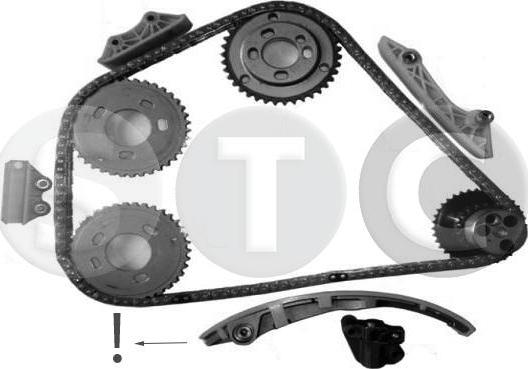 STC T458338 - Kit catena distribuzione autozon.pro