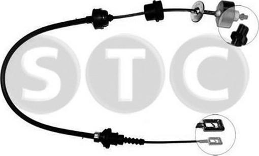 STC T480185 - Cavo comando, Comando frizione autozon.pro