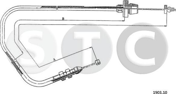 STC T481499 - Cavo acceleratore autozon.pro